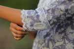 Adah  Pastel Purple Cotton Kurti