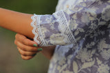 Adah  Pastel Purple Cotton Kurti