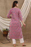 Blossom Love Floral Cotton Kurti