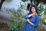 Udaan -Indigo Cotton Kurti