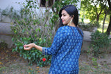 Udaan -Indigo Cotton Kurti