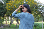 Udaan -True Blue  Cotton Kurti