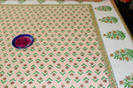 Peach Garden Cotton  Double Bedsheet (90 X108 Inch)
