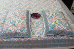 Summer Garden Cotton  Double Bedsheet (90 X108 Inch)