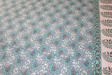 Ferozi Garden Cotton  Double Bedsheet (90 X108 Inch)