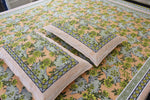 Marigold Cotton  Double Bedsheet (90 X108 Inch)