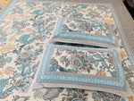 Sky Garden Cotton  Double Bedsheet (90 X108 Inch)