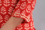 Tomatoe Red Cotton Kurti
