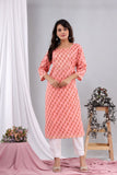 Coral Bagh Cotton Kurti