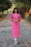Noor Gulabo Cotton Kurti