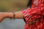 Noor Candy Red Cotton Kurti