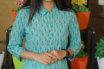 Grishma Ferozi Collar Style Cotton Kurti