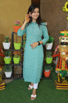 Grishma Ferozi Collar Style Cotton Kurti